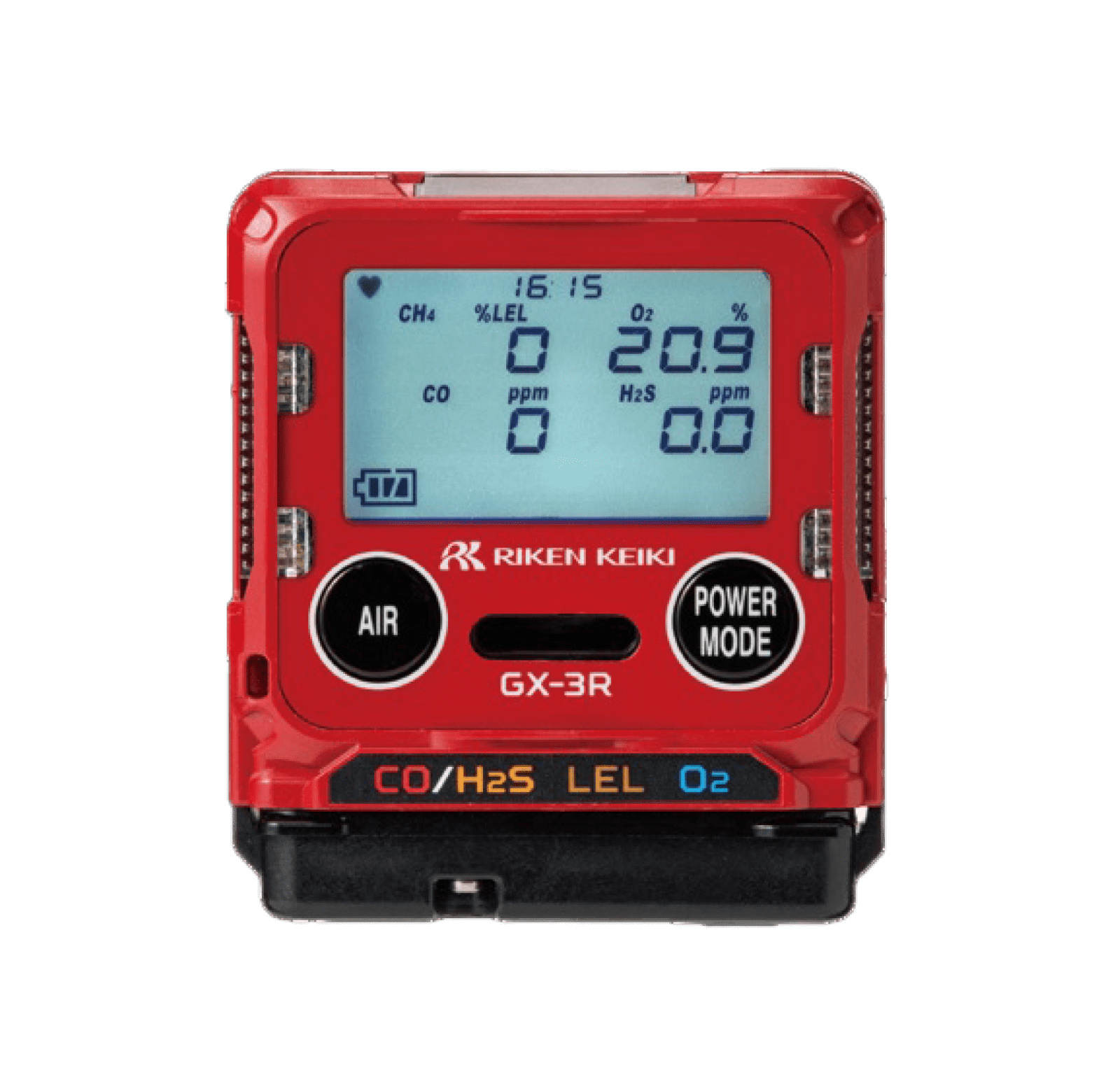 進口日本GX-3R 氣體檢測儀同時連續(xù)檢測缺氧、可燃氣體和有毒氣體