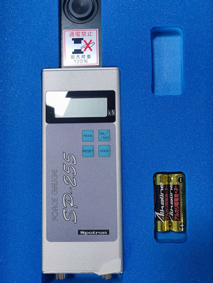 日本SPOTRON獅保龍壓力檢測(cè)儀SP-255-F20KN壓力計(jì)