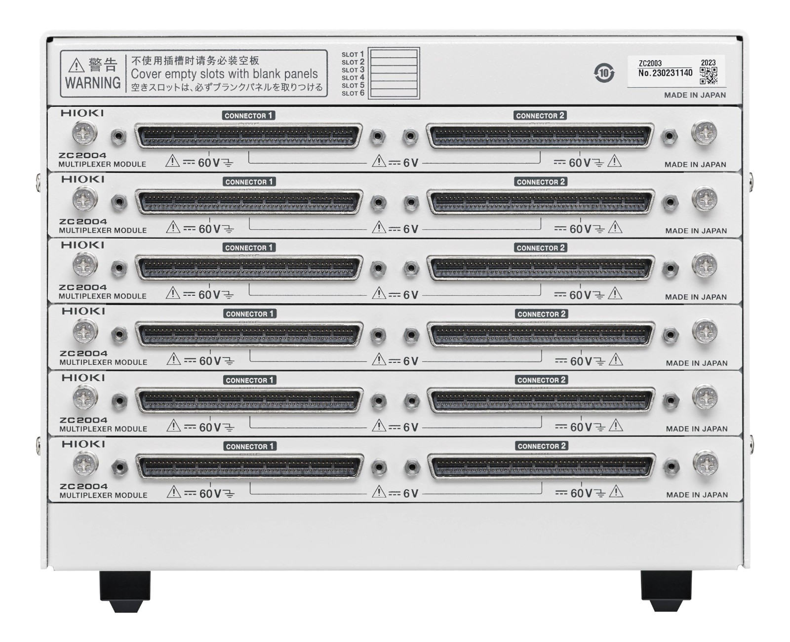 日本進(jìn)口電子測(cè)量?jī)x表掃描模塊機(jī)架 ZC2003